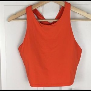 WORN ONCE! Wrong size for me. Athleta crop workout top